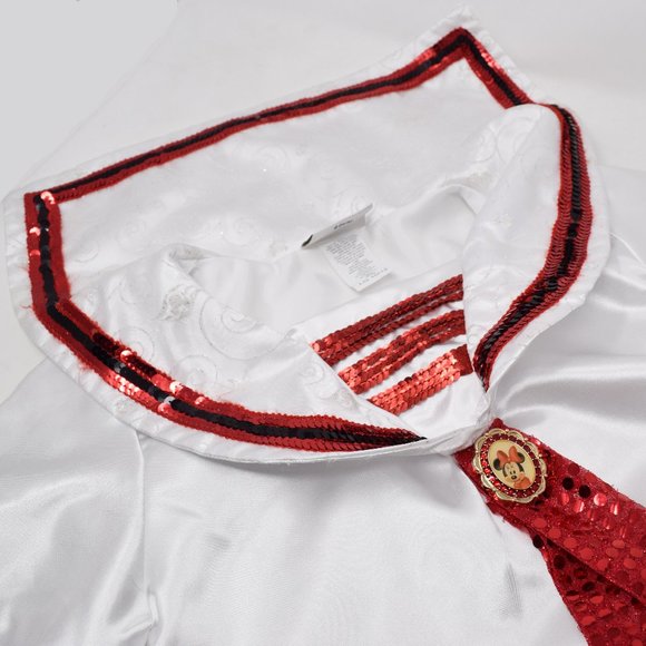 Disney Cruise Line Minnie Mouse Sailor Nautical Costume Top Girl Large 10 12 - Picture 3 of 12